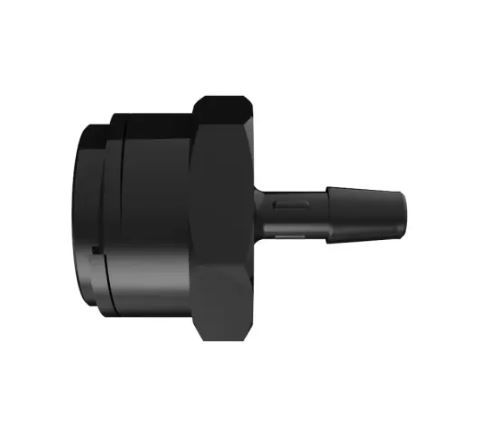 Garden Hose Adapter 3/4" GH x 1/4" ID in Black Nylon