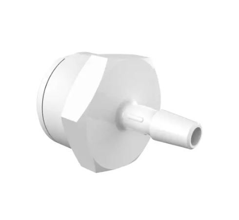 Garden Hose Adapter 3/4" GH x 1/4" ID in White Nylon
