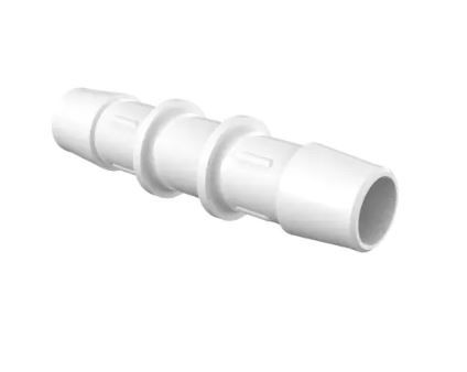 Straight Coupler 1/2" ID in Natural Nylon