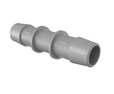 Straight Coupler 1/2" ID in Stainless Steel