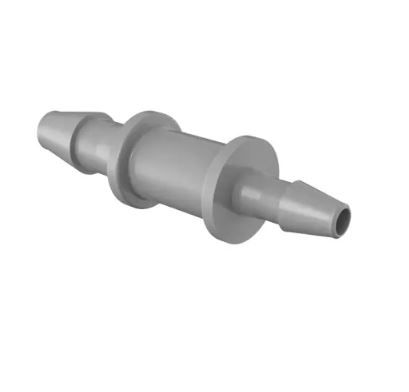 Reduction Coupler 3/32" ID x 1/16" ID in Gray Kynar
