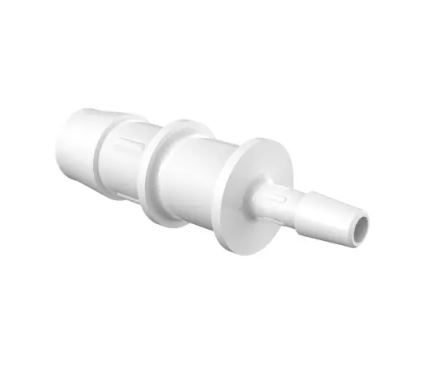 Reduction Coupler 5/8" ID x 1/4" ID in Natural Nylon