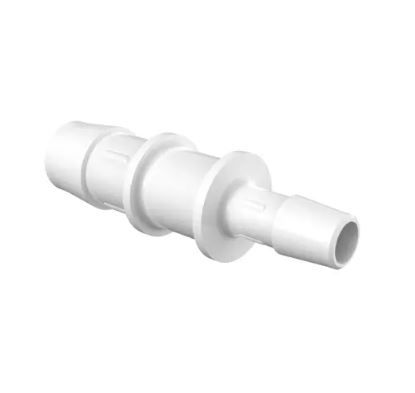 Reduction Coupler 5/8" ID x 3/8" ID in White Polypropylene