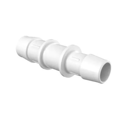 Reduction Coupler 3/4" ID x 5/8" ID in Natural Kynar 740