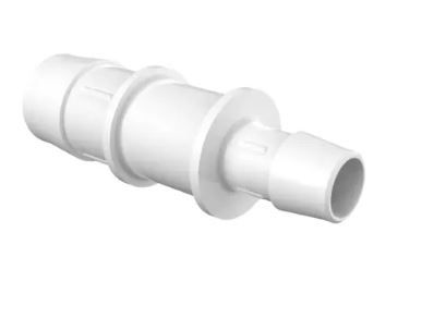 Reduction Coupler 1" ID x 5/8" ID in Non-Animal Derived Polypropylene - Cleanroom Manufactured