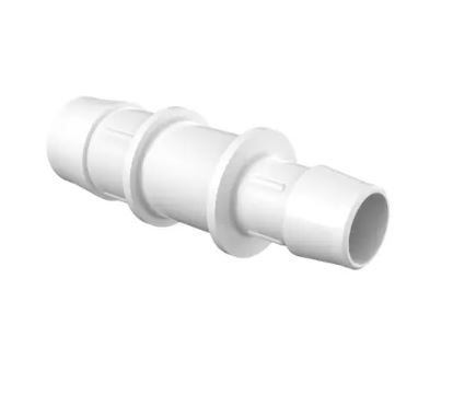 Reduction Coupler 1" ID x 3/4" ID in White Nylon