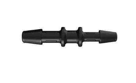 Reduction Coupler 5/32" ID x 1/8" ID in Black Nylon