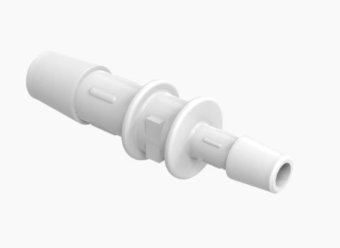 Reduction Coupler 5/16" ID x 3/16" ID in Polypropylene