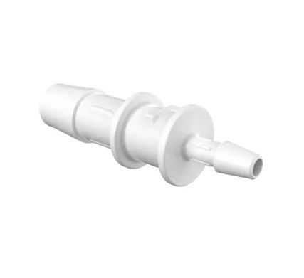 Reduction Coupler 3/8" ID x 5/32" ID in Natural Nylon