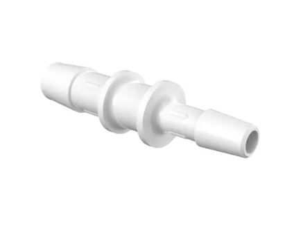 Reduction Coupler 3/8" ID x 1/4" ID in Natural Kynar 740