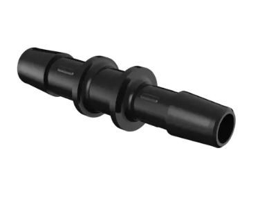 Reduction Coupler 3/8" ID x 5/16" ID in Glass Filled Black Nylon