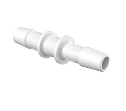 Reduction Coupler 3/8" ID x 5/16" ID in White Nylon