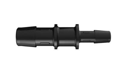 Reduction Coupler 1/2" ID x 5/16" ID in Black Nylon