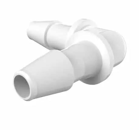 Elbow 3/32" Barb in Natural Nylon
