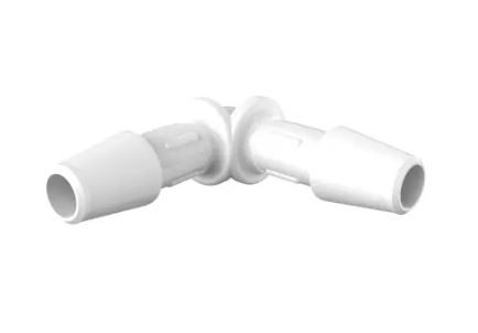 Elbow 5/32" Barb in Non-Animal Derived Polypropylene