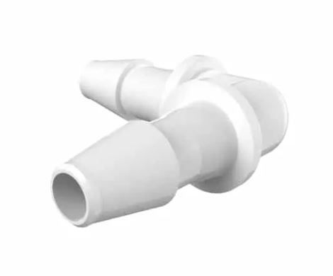 Elbow 1/8" Barb in White Nylon