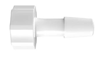 Large Bore Male Luer 1/4" ID in CrystalVu - Cleanroom Manufactured