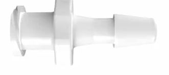 Female Luer 1/8" ID Barb in CrystalVu - Cleanroom Manufactured