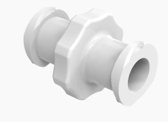 Female Luer Coupler in Medical Nylon