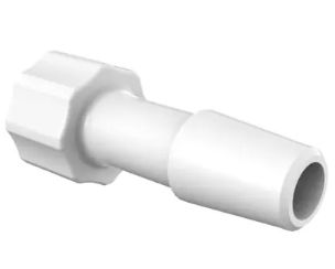 Male Luer 1/4" ID Barb in Medical Nylon