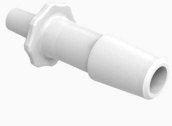 Male Slip Luer 1/4" ID in Non Animal Derived Polypropylene