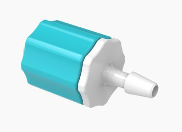 Stationary Male Luer Lock 3/32 Barb in Medical Nylon-Berry