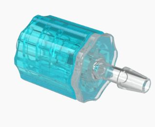 Stationary Male Luer Lock 3/32 Barb in Non Animal Derived Polypropylene-Berry