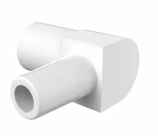 Luer Slip Elbow in Medical Nylon