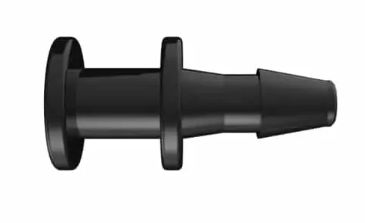 Plug 3/32" Barb Black Nylon