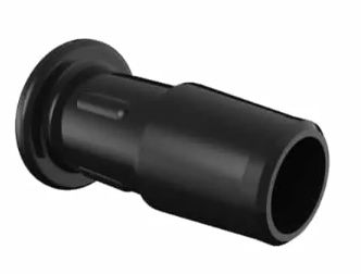 Plug 3/8" ID Glass Filled Black Nylon
