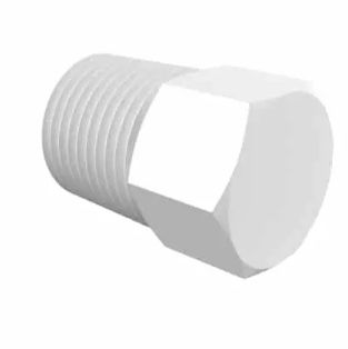 Natural Nylon Plug 1/8" NPT
