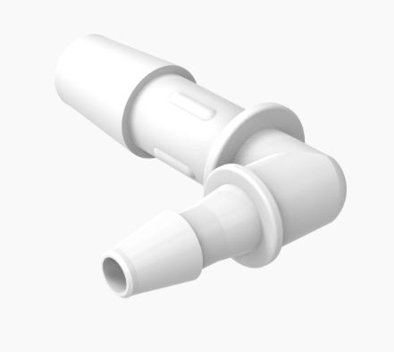 Reduction Elbow 1/4" x 1/8" in Medical Nylon