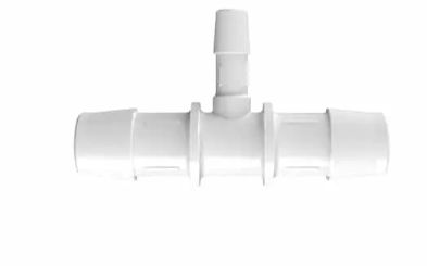 5/8" x 5/16" Reduction Tee in Acetal