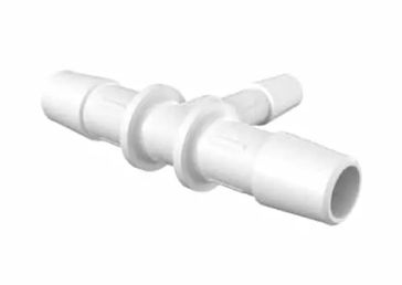 Reduction Tee 3/8" ID x 1/4" ID in Non-Animal Derived Polypropylene