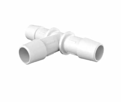 Tee 1/2" Barb in Medical Nylon