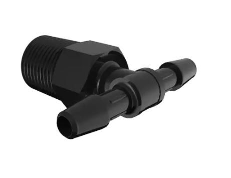 1/8-27 NPT to 5/32 Barbed Tee