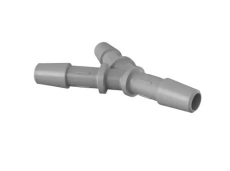 Wye 3/16" Barb in Stainless Steel