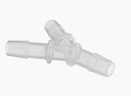 Wye 5/16" Barb in Non-Animal Derived Polypropylene - Cleanroom Manufactured