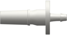 Male Luer Fitting Male Luer to 500 Series Barb, 1/16 (1.6 mm) ID Tubing (May be used with separate rotating lock ring; FSLLR), White Nylon