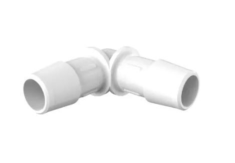 Elbow 1/2 Barb inC1522:C1714 White Polypropylene