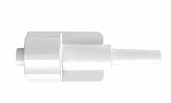 Male Luer Winged .120 to .150 in CrystalVu