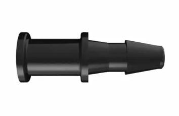 Black Nylon Barbed Plug 3/16