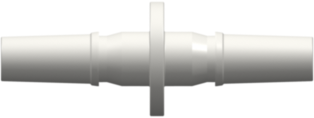 Luer Other Fitting Male Luer Coupler (may be used with separate rotating lock rings; FSLLR), White Nylon