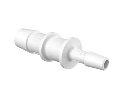Reduction Coupler 1/2 ID x 1/4 ID in Non-Animal Derived Polypropylene