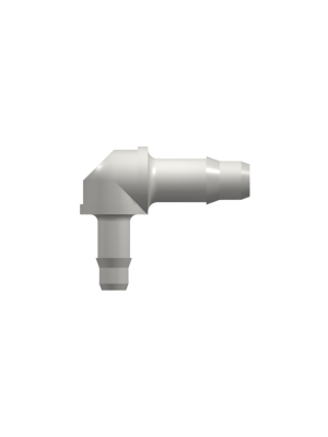 Tube to Tube Fitting Elbow Reduction Tube Fitting with Barbs, 1/8