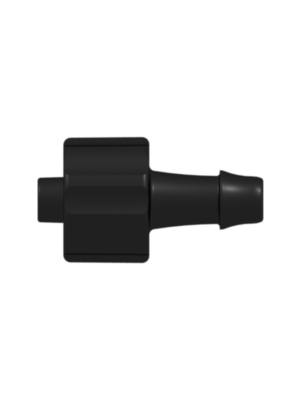 Male Luer Fitting Male Luer Integral Lock Ring to 500 Series Barb, 5/32