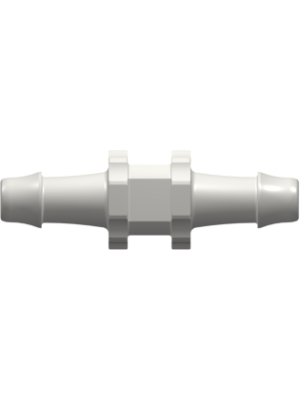 Tube to Tube Fitting Straight Through Tube Fitting with 500 Series Barbs, 5/32