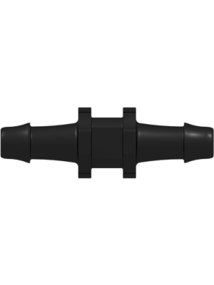 Tube to Tube Fitting Straight Through Tube Fitting with 500 Series Barbs, 3/16