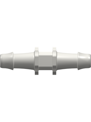 Tube to Tube Fitting Straight Through Tube Fitting with 500 Series Barbs, 5/16