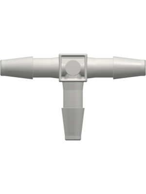 Tube to Tube Fitting Tee Tube Fitting with Classic Series Barbs, 1/4